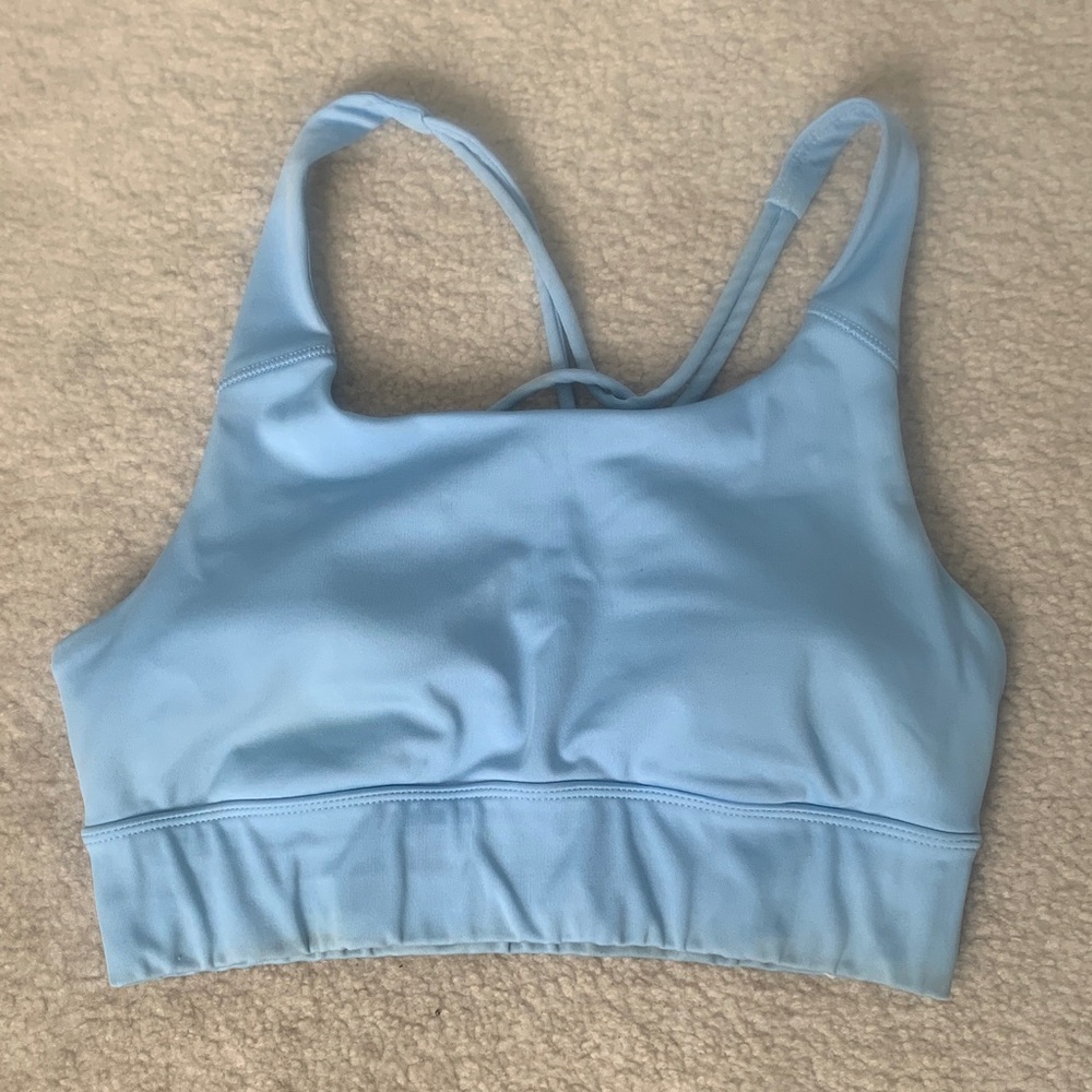 Light Blue Sports Bra